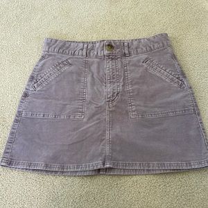 Corduroy Skirt